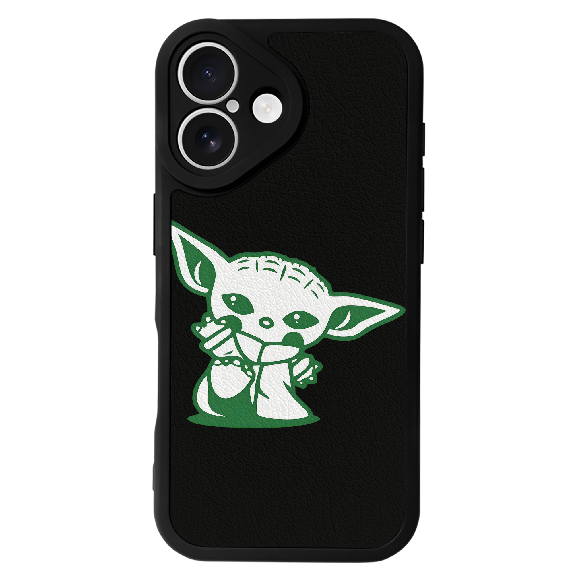 （画像用） スター・ウォーズ Star Wars 【iPhone 16シリーズ対応】シリコンスマホケース（レザー調） 材質：シリコン